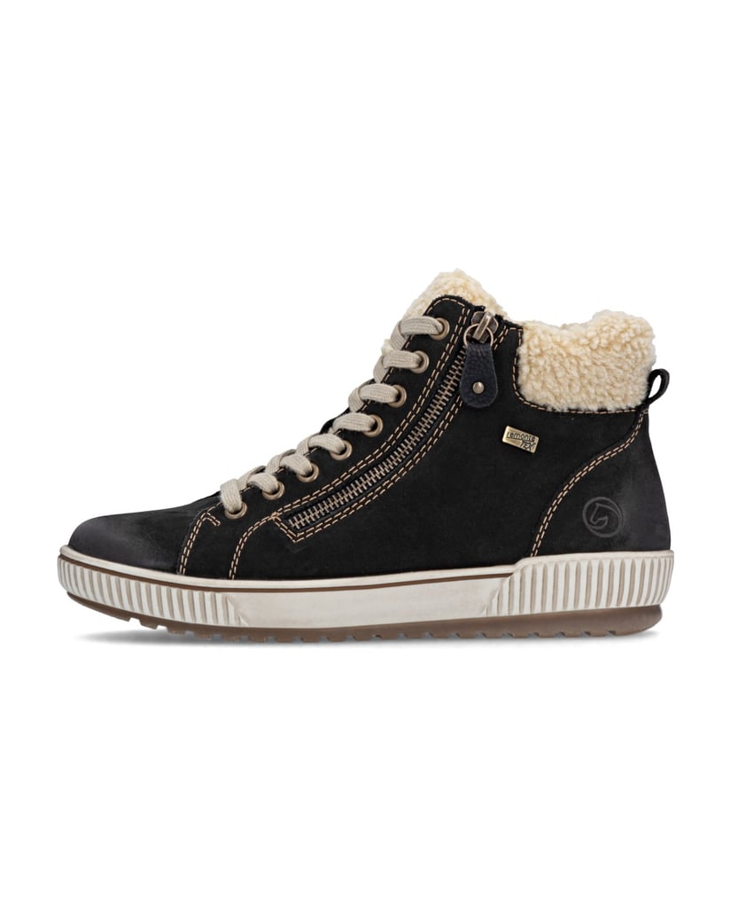 Remonte-Schnürstiefel-D0770-schwarz