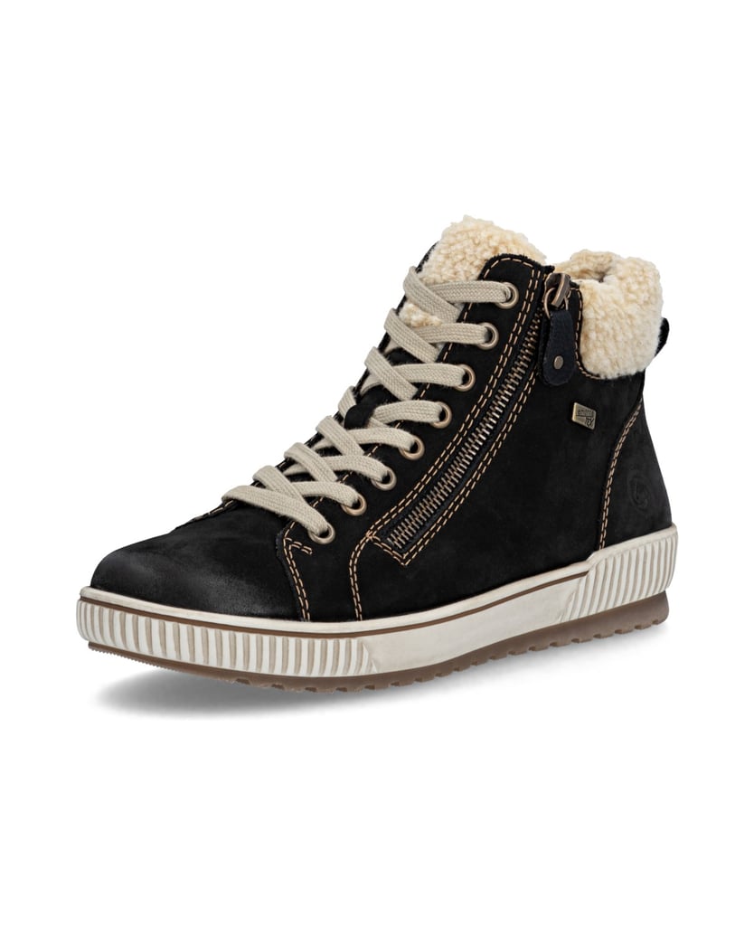 Remonte-Schnürstiefel-D0770-schwarz