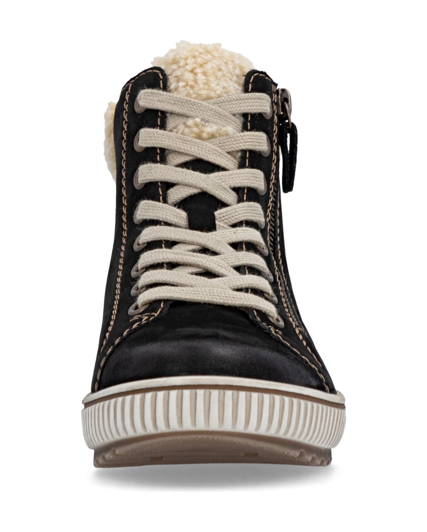 Remonte-Schnürstiefel-D0770-schwarz