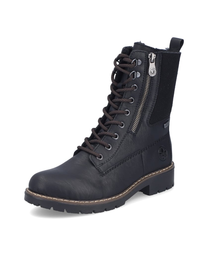 Rieker-Schnürstiefel-Y9151-schwarz