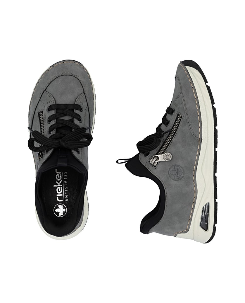 Rieker-Slipper-44567-grau
