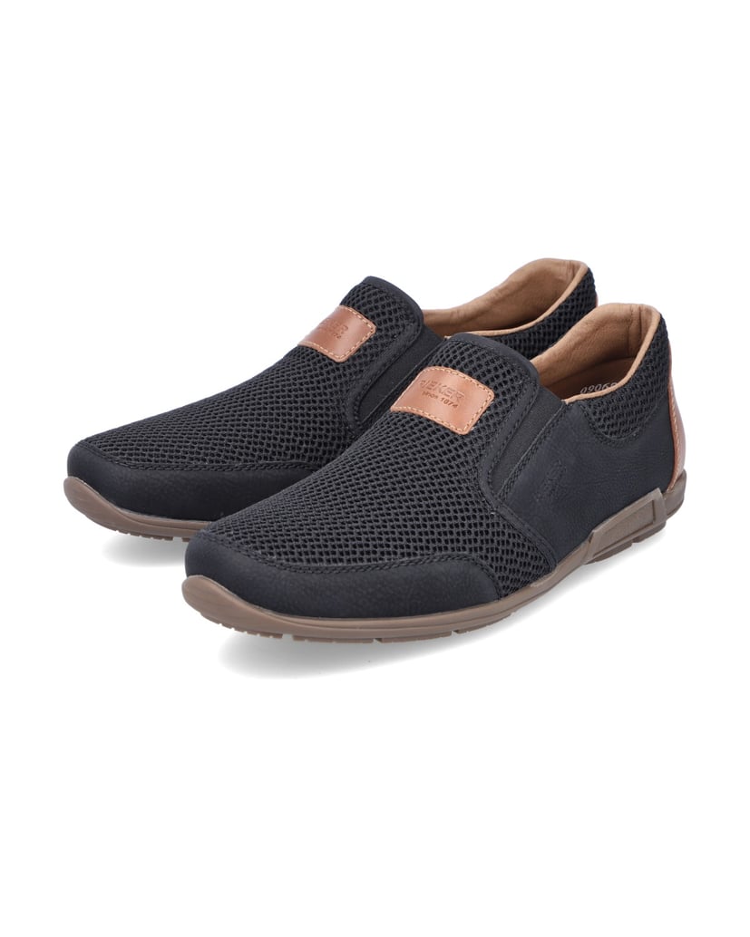 Rieker-Slipper-09069-schwarz