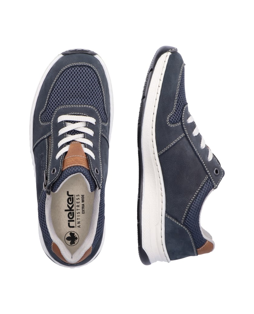 Rieker-Schnürschuhe-14300-blau