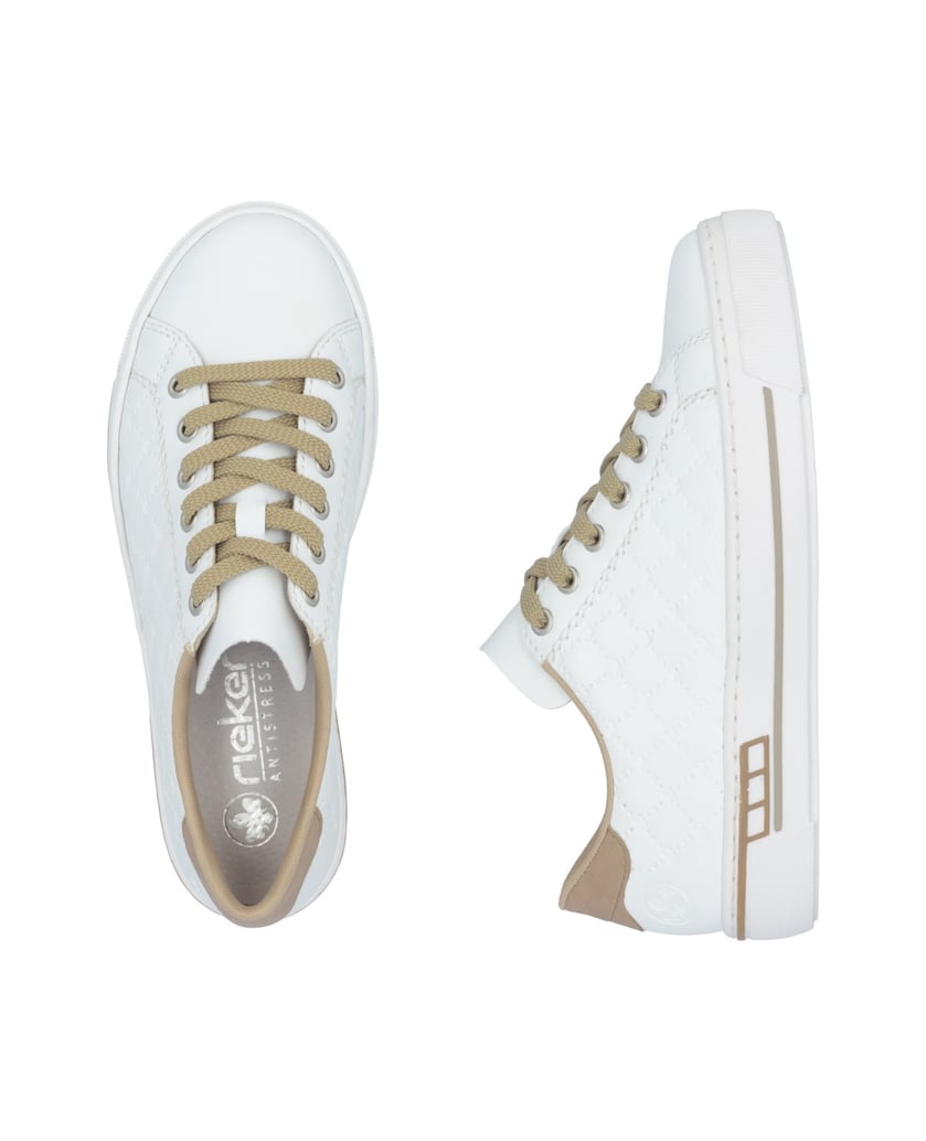 Rieker-Sneaker-Low-L88W2-weiss