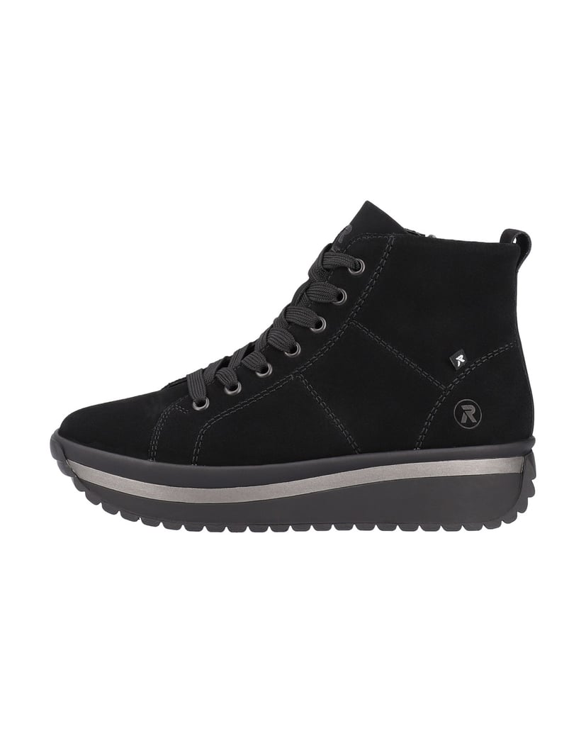 Rieker-Sport-Sneaker-High-W0960-schwarz