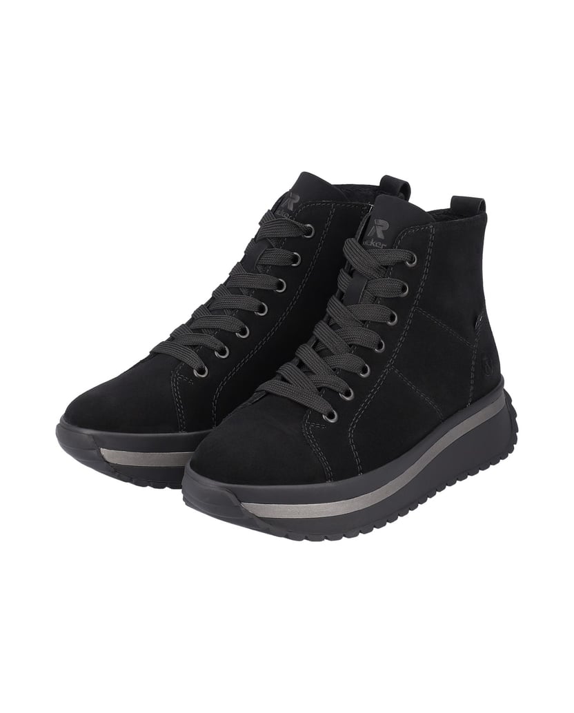 Rieker-Sport-Sneaker-High-W0960-schwarz