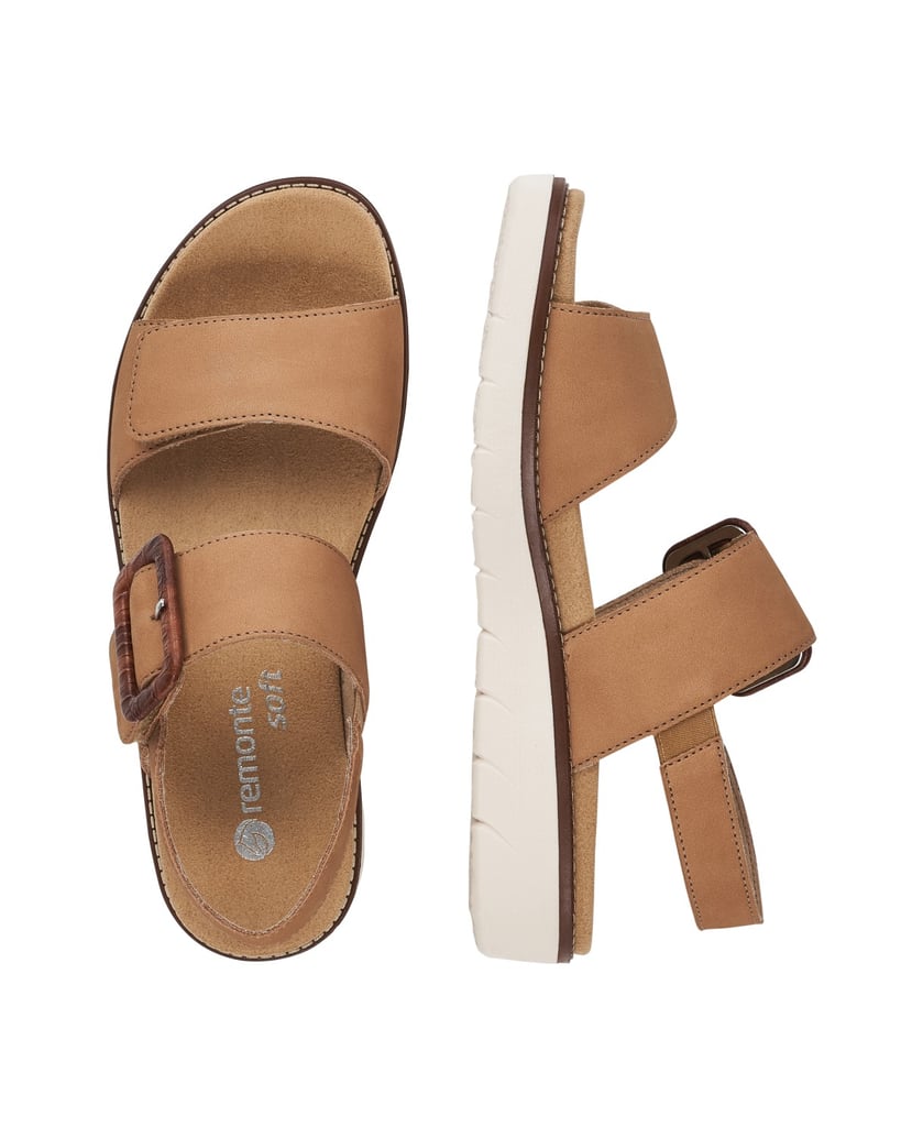 Remonte-Riemchensandalen-D2067-braun