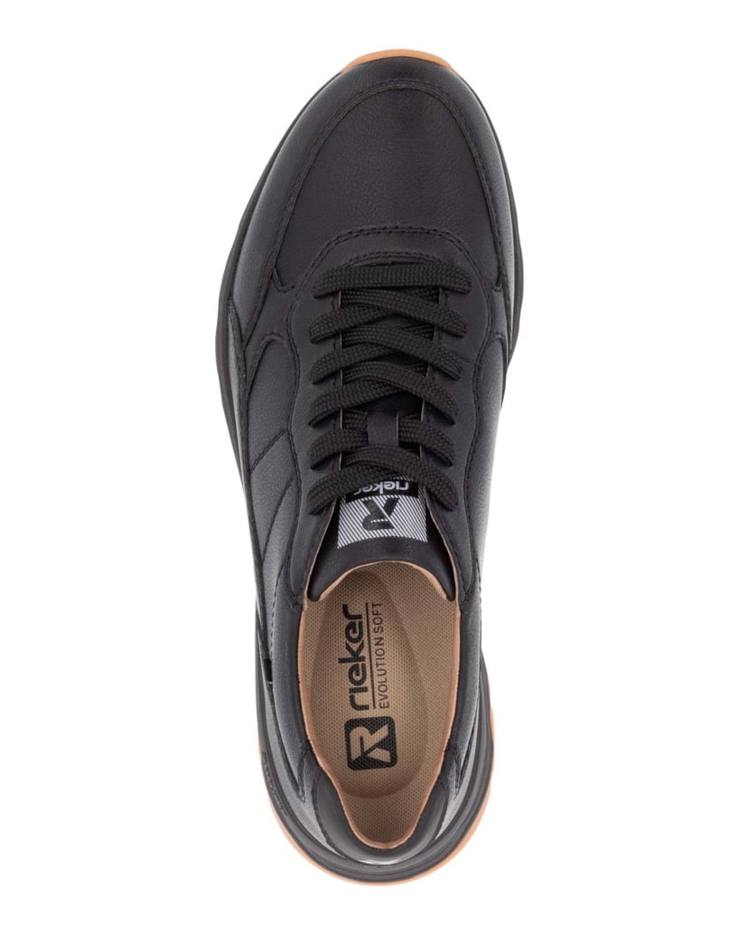 Rieker-Sport-Sneaker-Low-U0904-schwarz