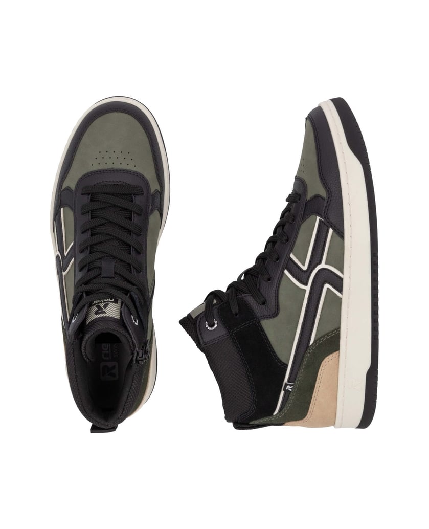 Rieker-Sport-Sneaker-High-U1970-grün