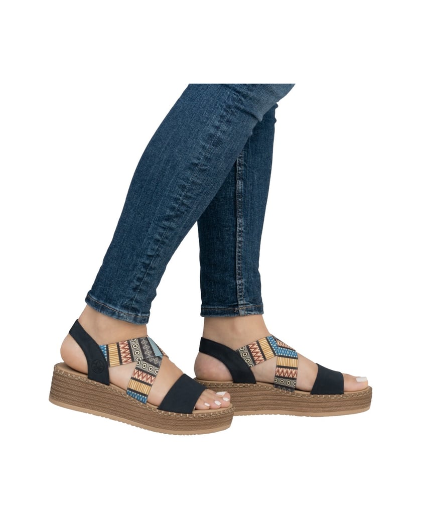 Rieker-Keilsandaletten-V4551-blau