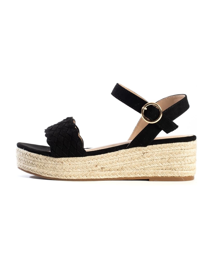 Celena-Keilsandalen-CLEMENTINE-schwarz