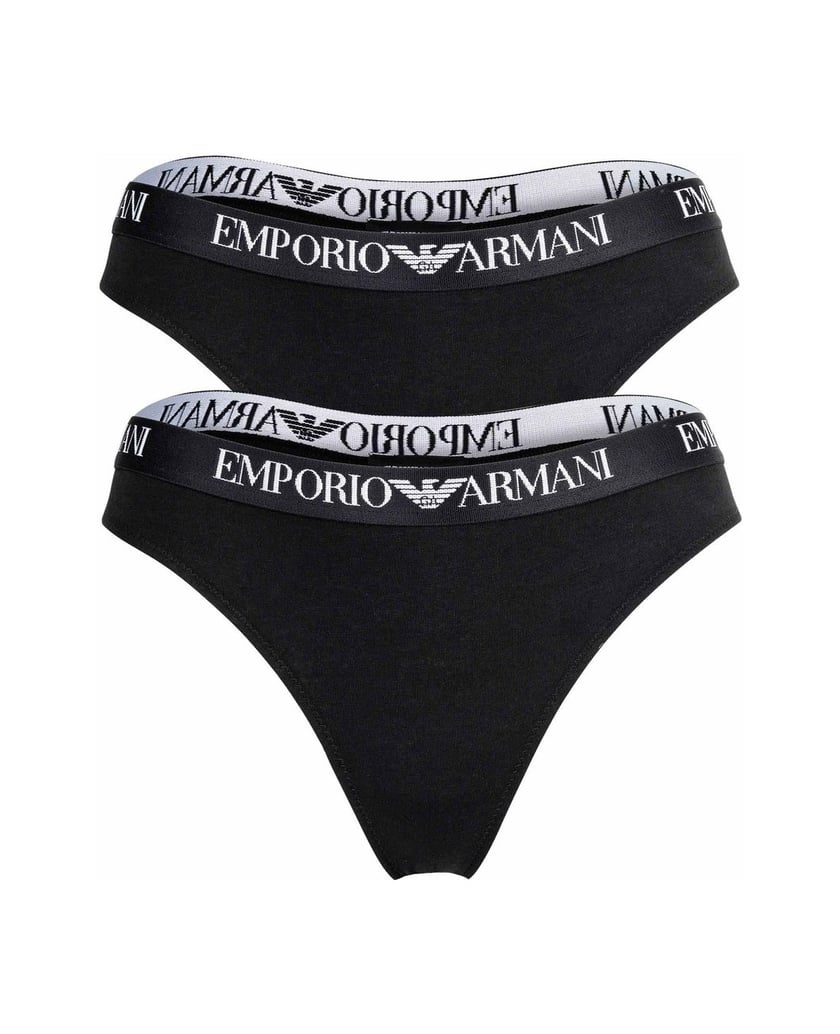 Emporio-Armani-Damen-String-2er-Pack-ESSENTIAL-COTTON-schwarz