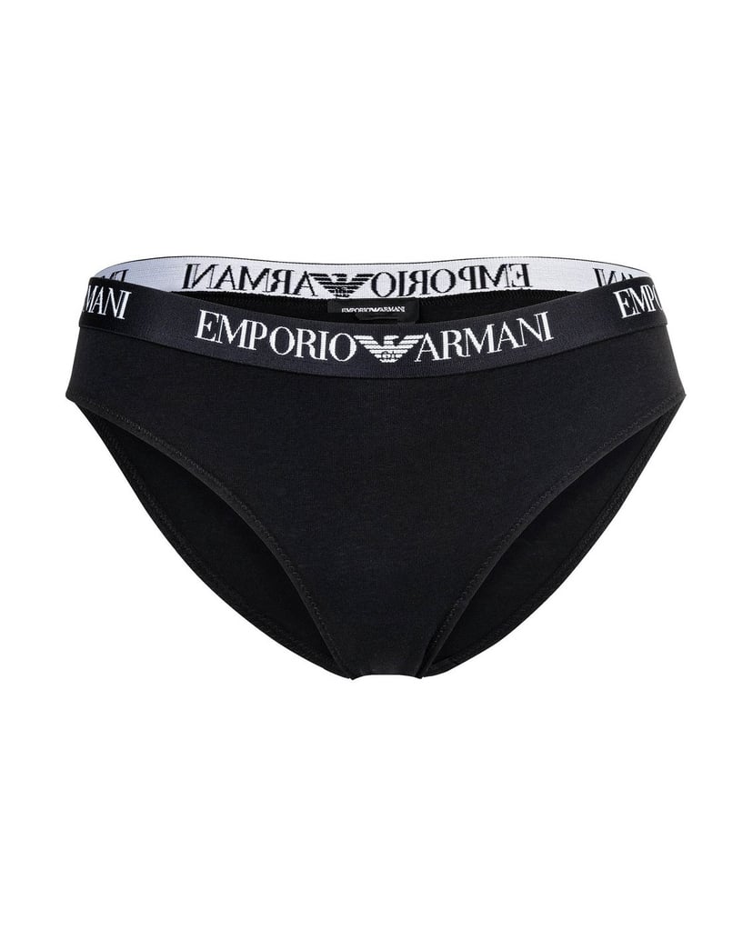 Emporio-Armani-Damen-Slip-2er-Pack-ESSENTIAL-COTTON-schwarz