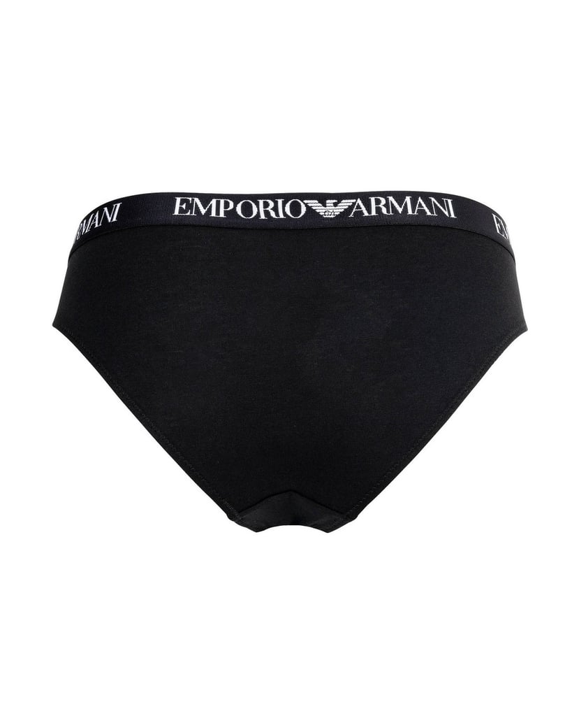 Emporio-Armani-Damen-Slip-2er-Pack-ESSENTIAL-COTTON-schwarz