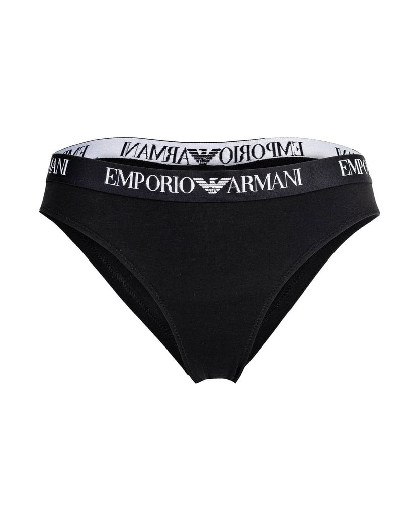 Emporio-Armani-Damen-Slip-2er-Pack-ESSENTIAL-COTTON-schwarz