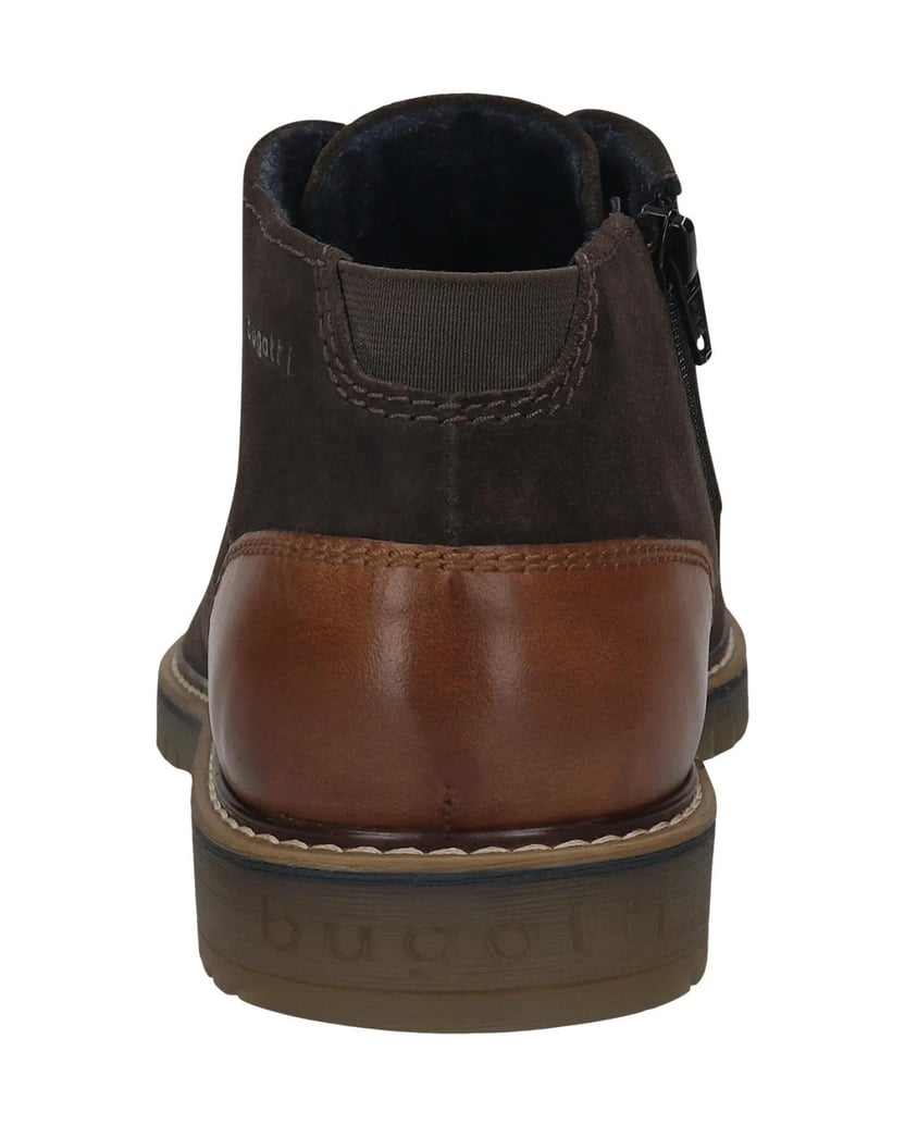 BUGATTI-Schnürstiefel-grau