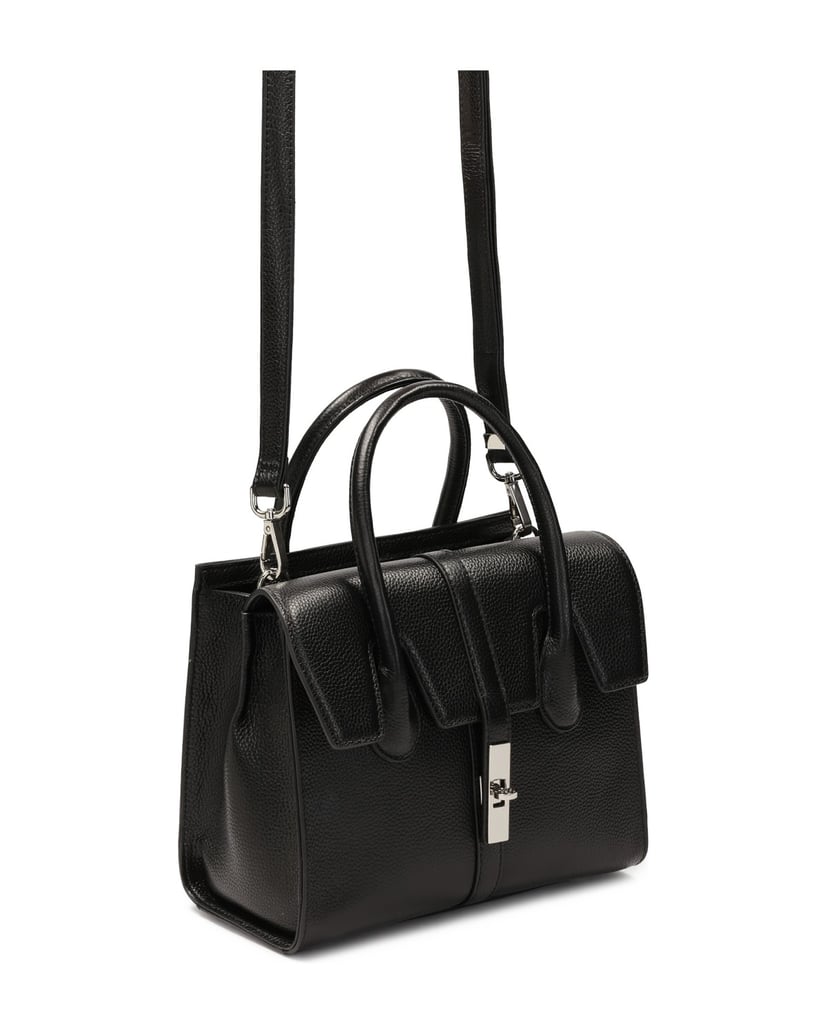 Kazar-Schwarze-Handtasche-in-Form-eines-Rüssels-schwarz