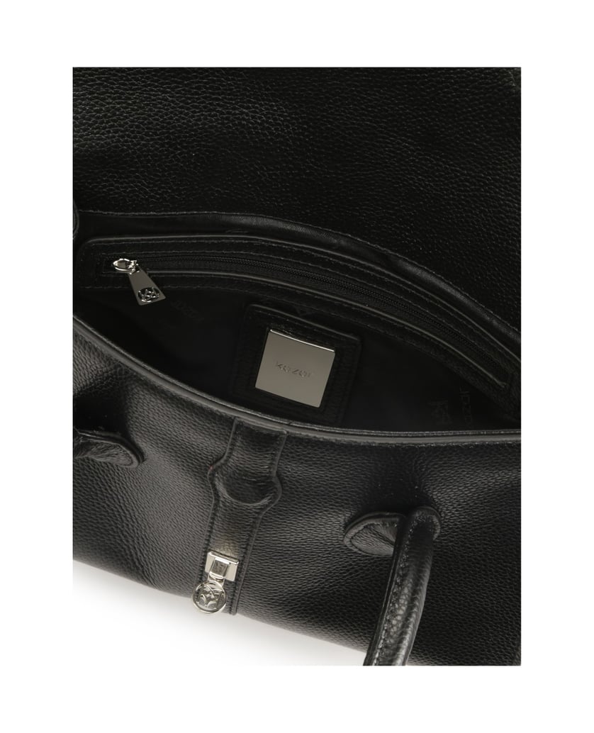 Kazar-Schwarze-Handtasche-in-Form-eines-Rüssels-schwarz