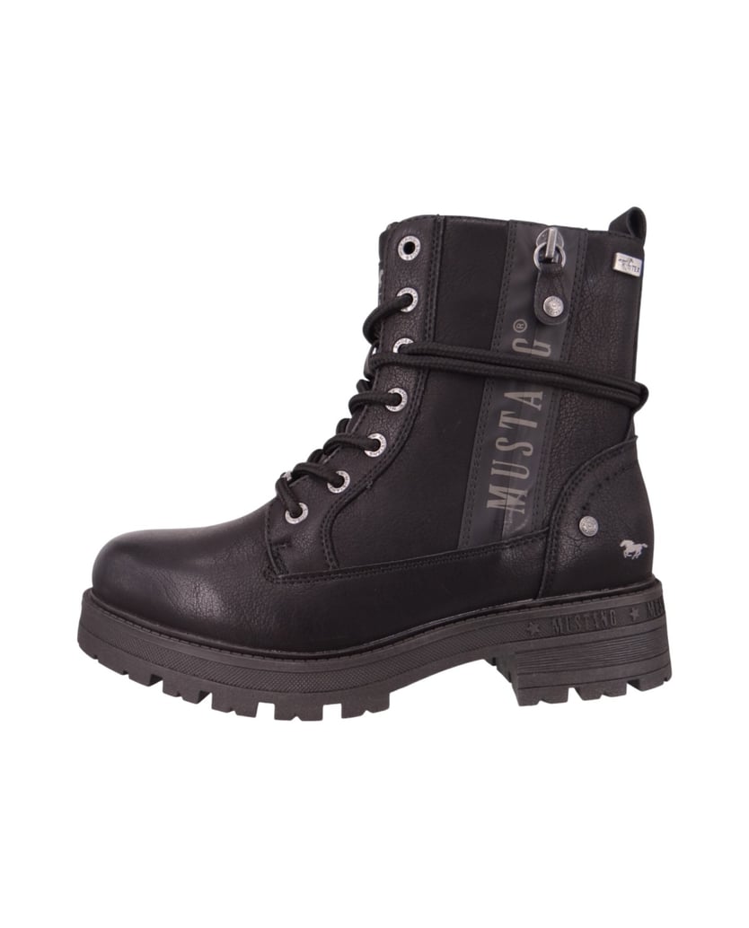 Mustang-Stiefeletten-schwarz