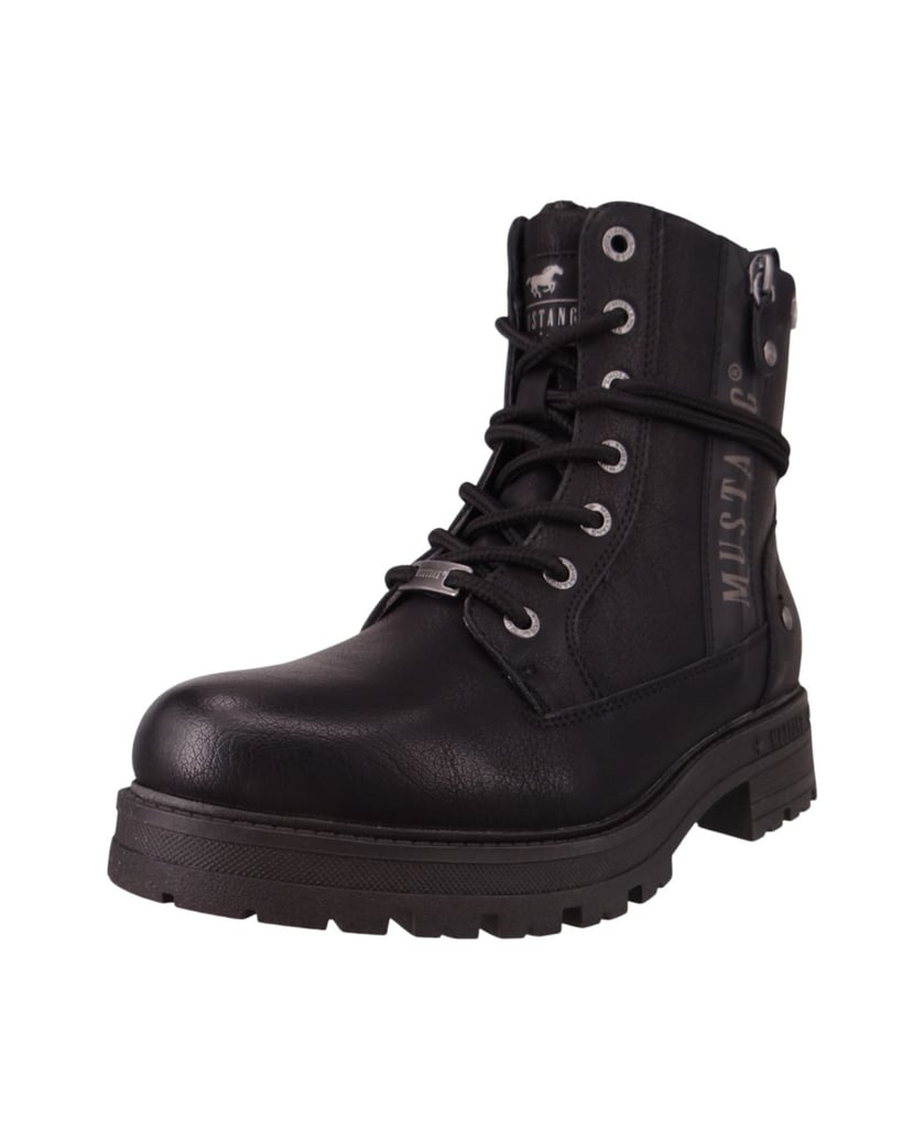 Mustang-Stiefeletten-schwarz