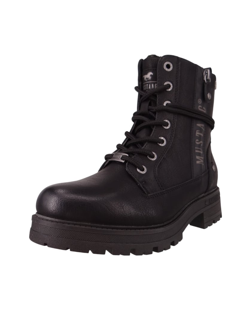 Mustang-Stiefeletten-schwarz
