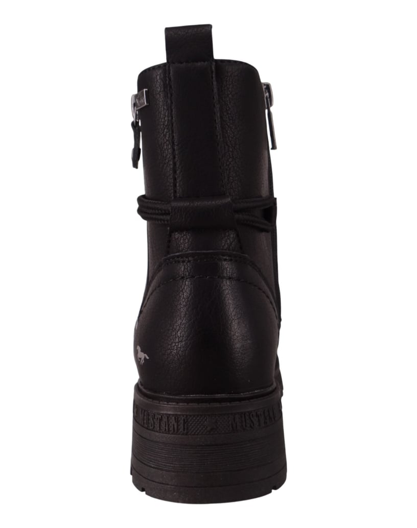 Mustang-Stiefeletten-schwarz