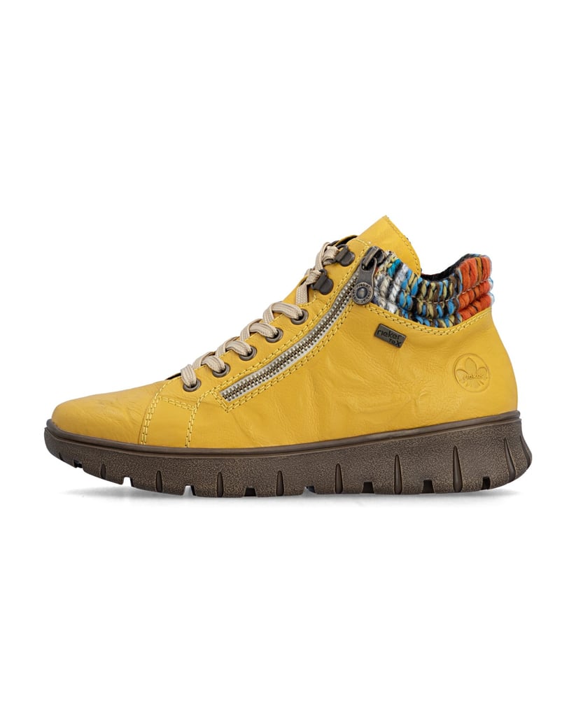 Rieker-Schnürstiefel-N1305-gelb