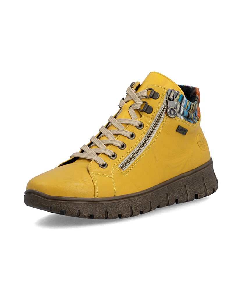 Rieker-Schnürstiefel-N1305-gelb