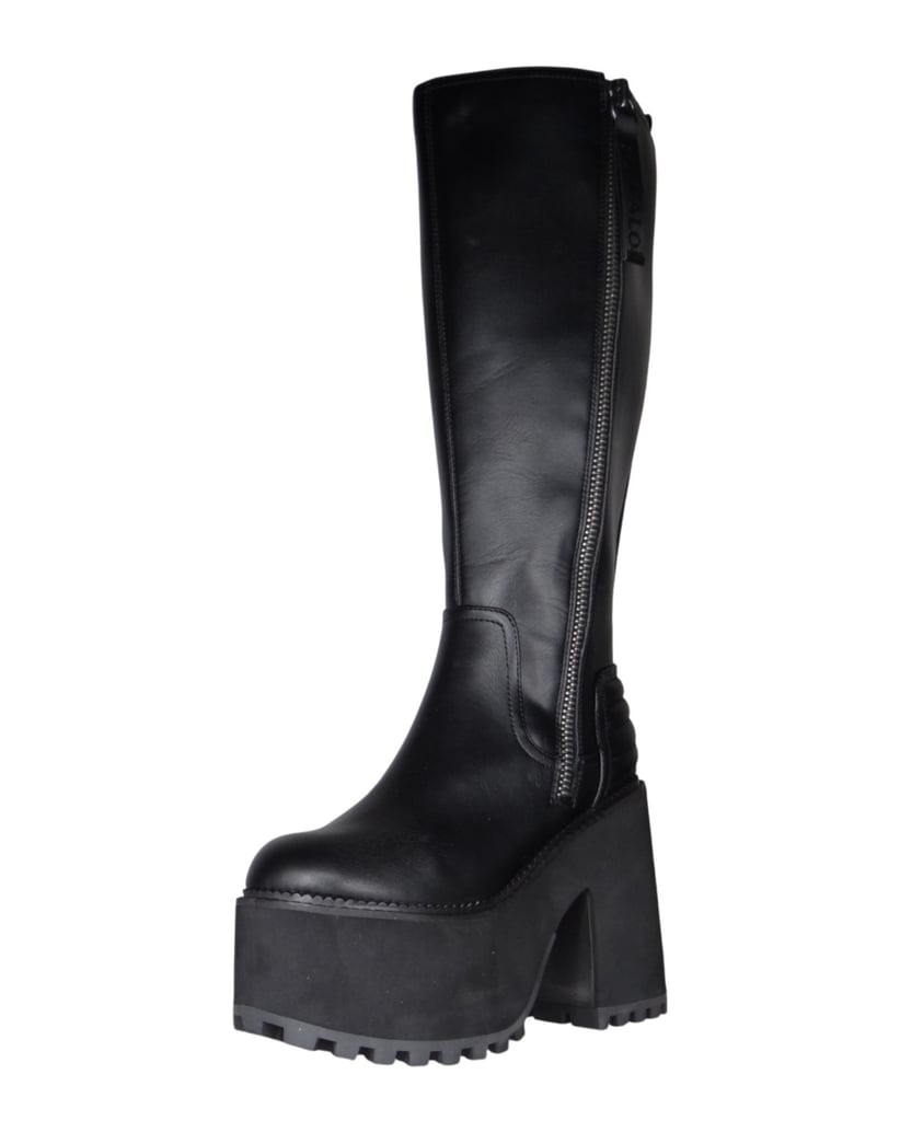 Buffalo-Stiefel-schwarz