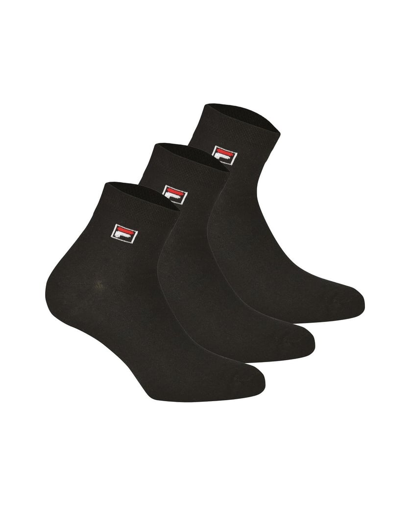 Fila-Unisex-Socken-3er-Pack-schwarz