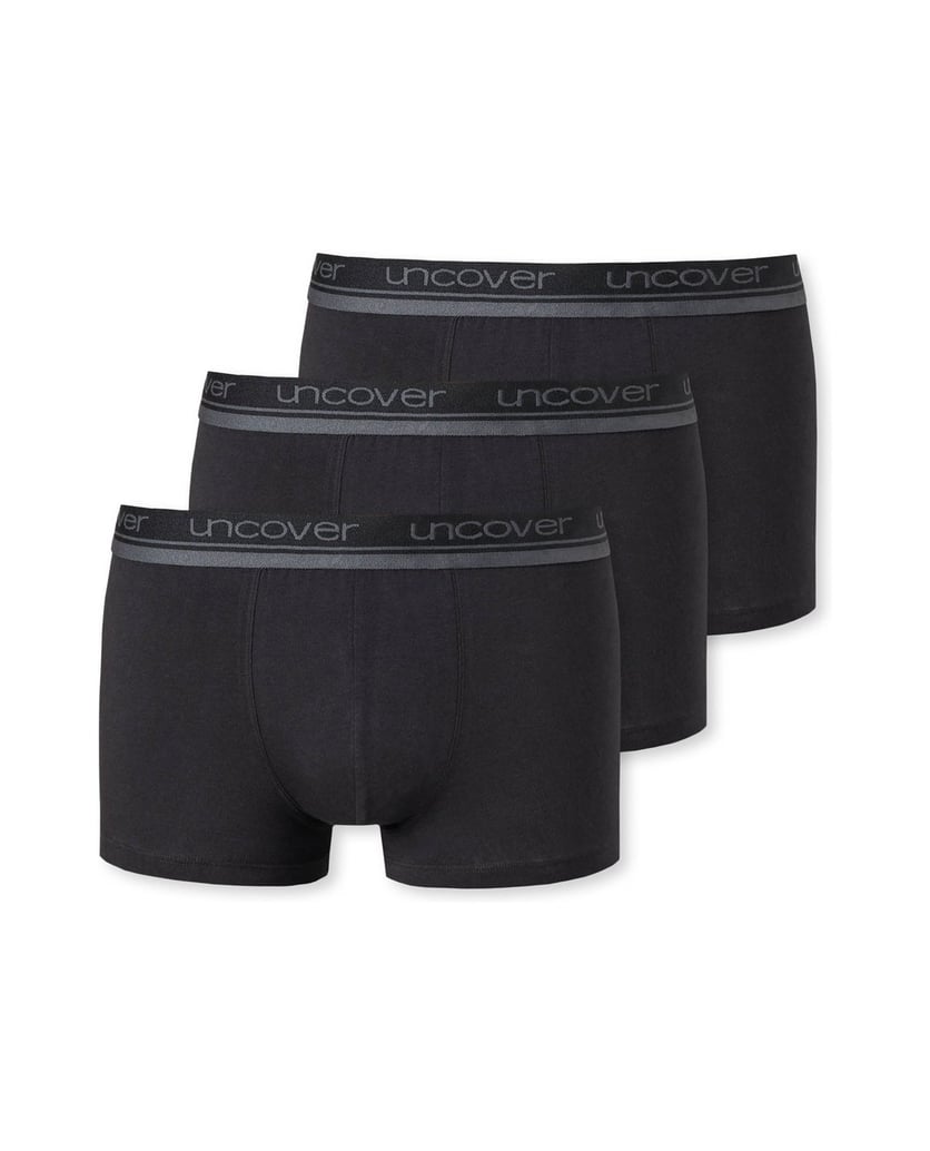 Uncover-by-Schiesser-Herren-Boxershort-3er-Pack-schwarz