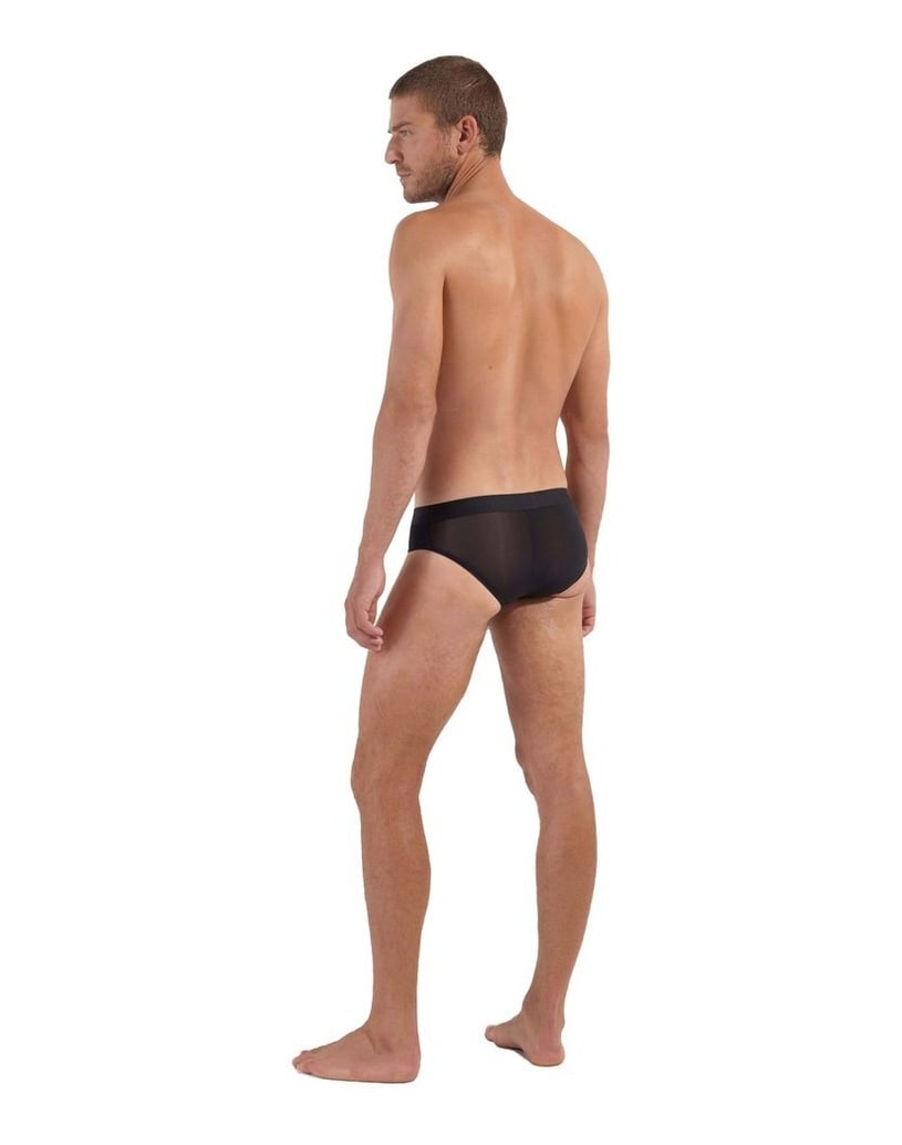 HOM-Herren-Slip-1er-Pack-Comfort-Mini-Briefs-H-Fresh-schwarz