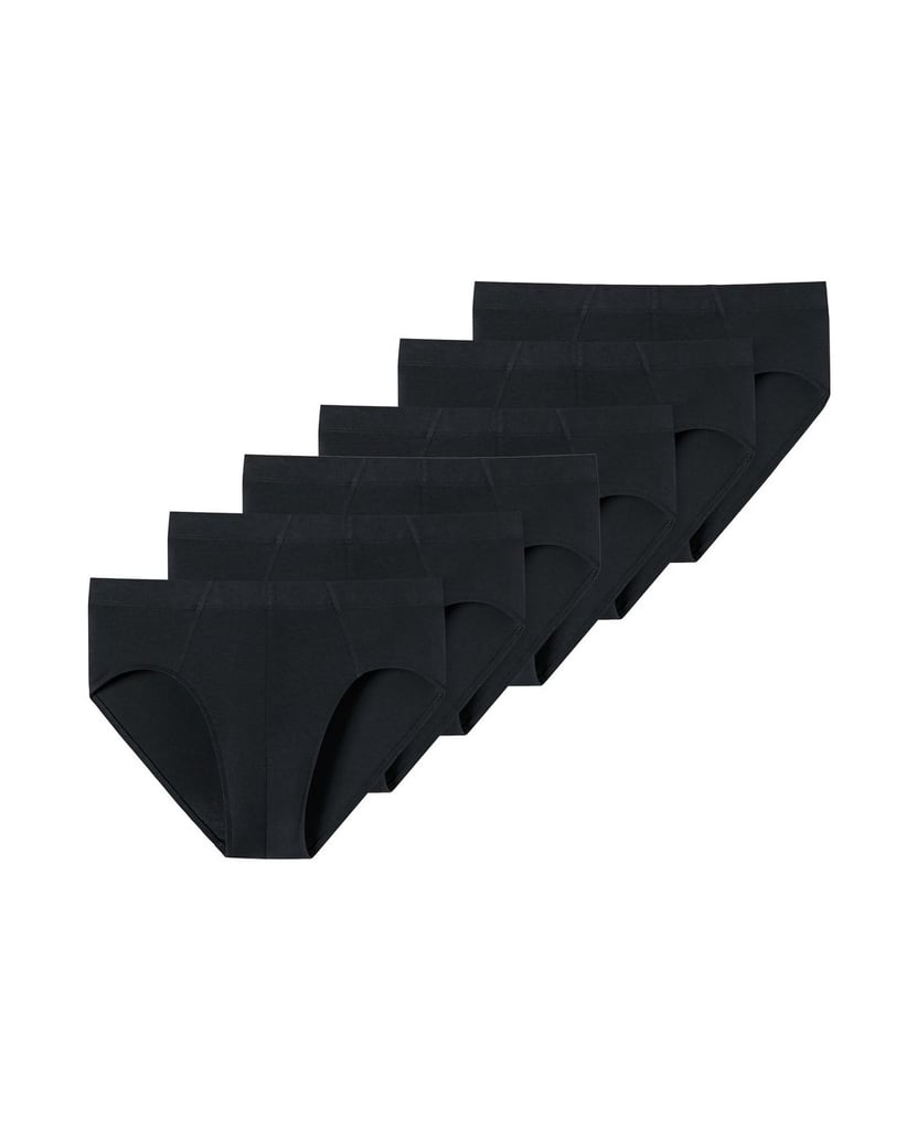 SCHIESSER-Herren-Slip-6er-Pack-6PACK-Supermini-