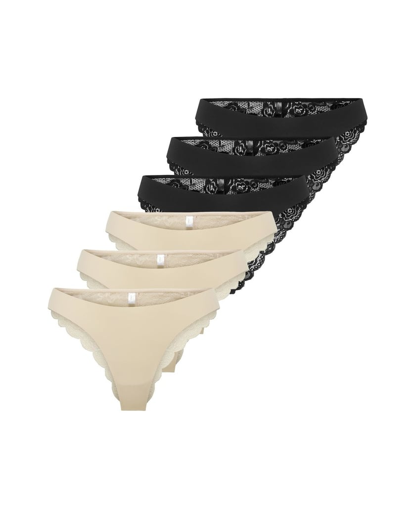 ONLY-Damen-Slip-6er-Pack-ONLCHLOE-LACE-BRAZIL-6P-schwarz
