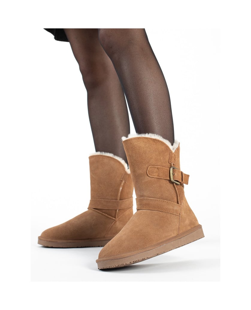 Gooce-Blume-Winterstiefel-aus-Wildleder-braun