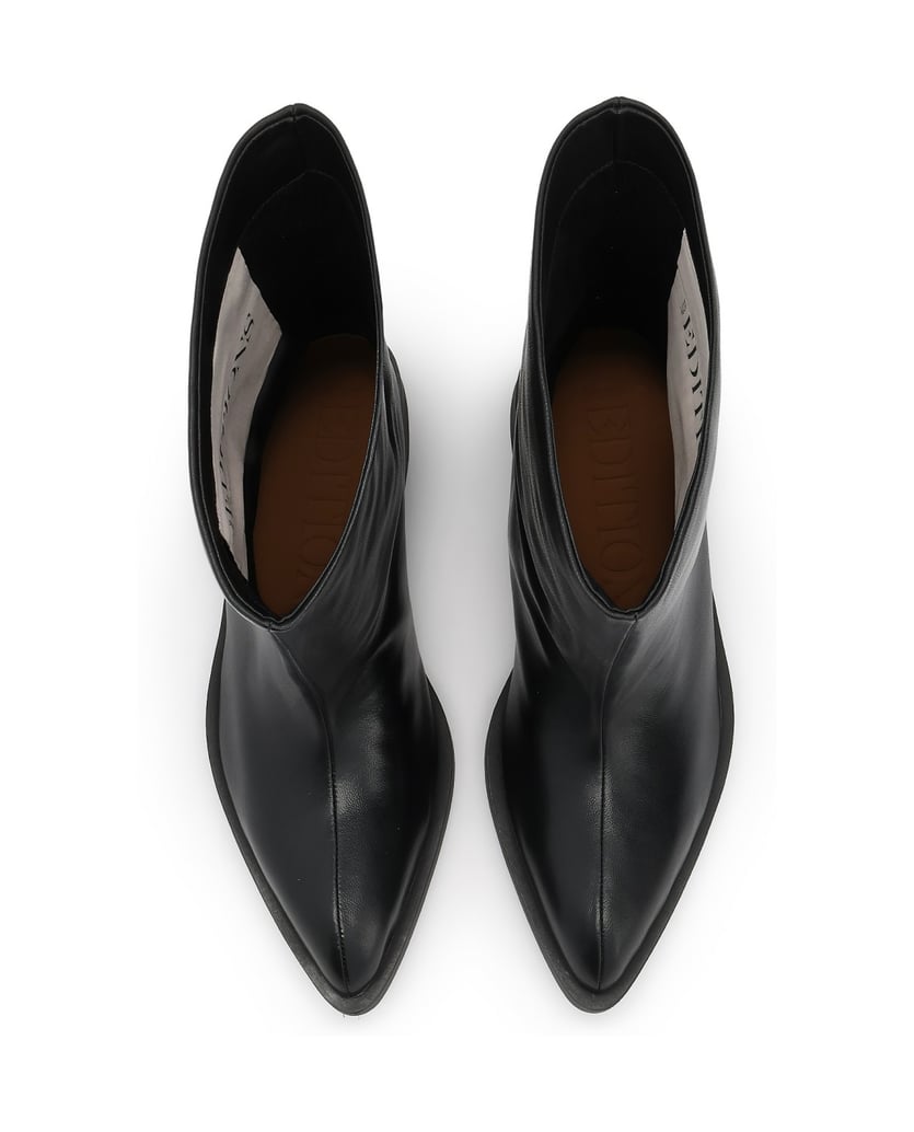 Kazar-Schwarze-Stiefel-mit-breitem-Schaft-schwarz