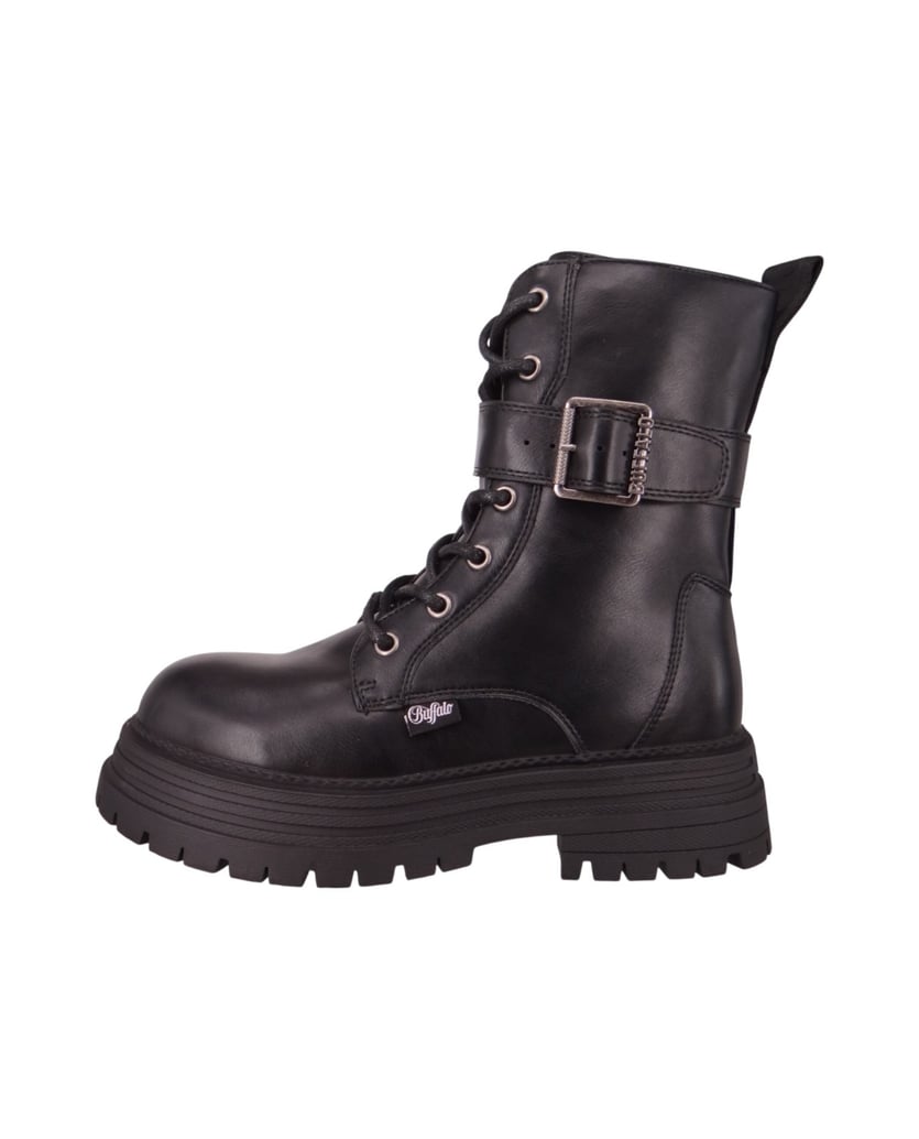 Buffalo-Stiefeletten-schwarz