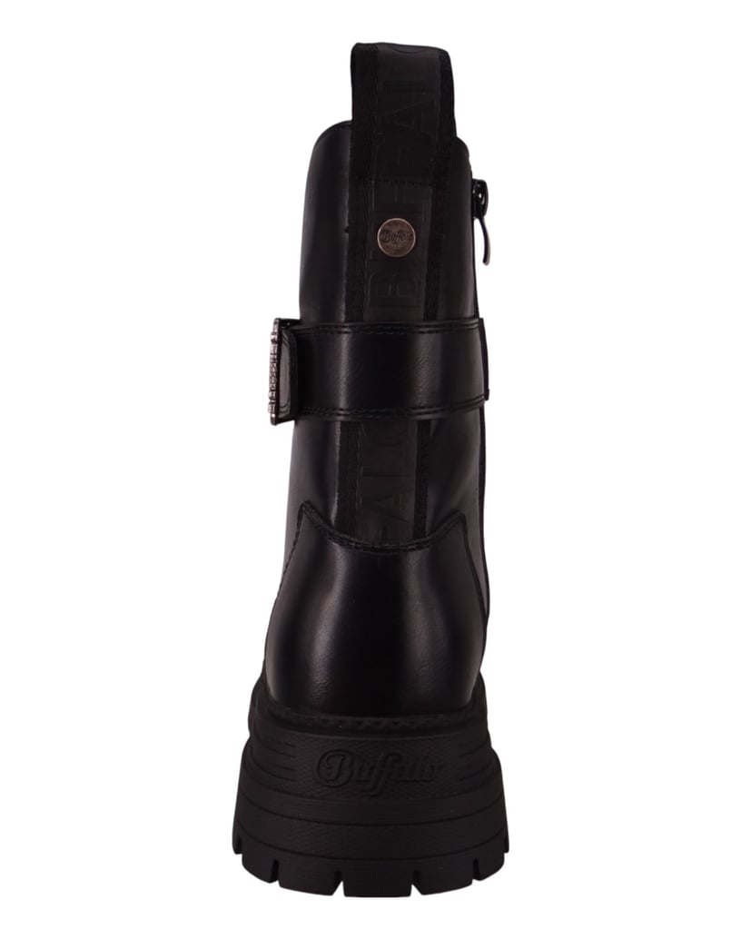 Buffalo-Stiefeletten-schwarz