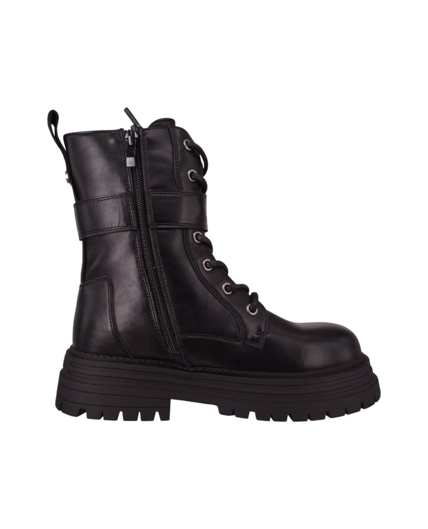 Buffalo-Stiefeletten-schwarz