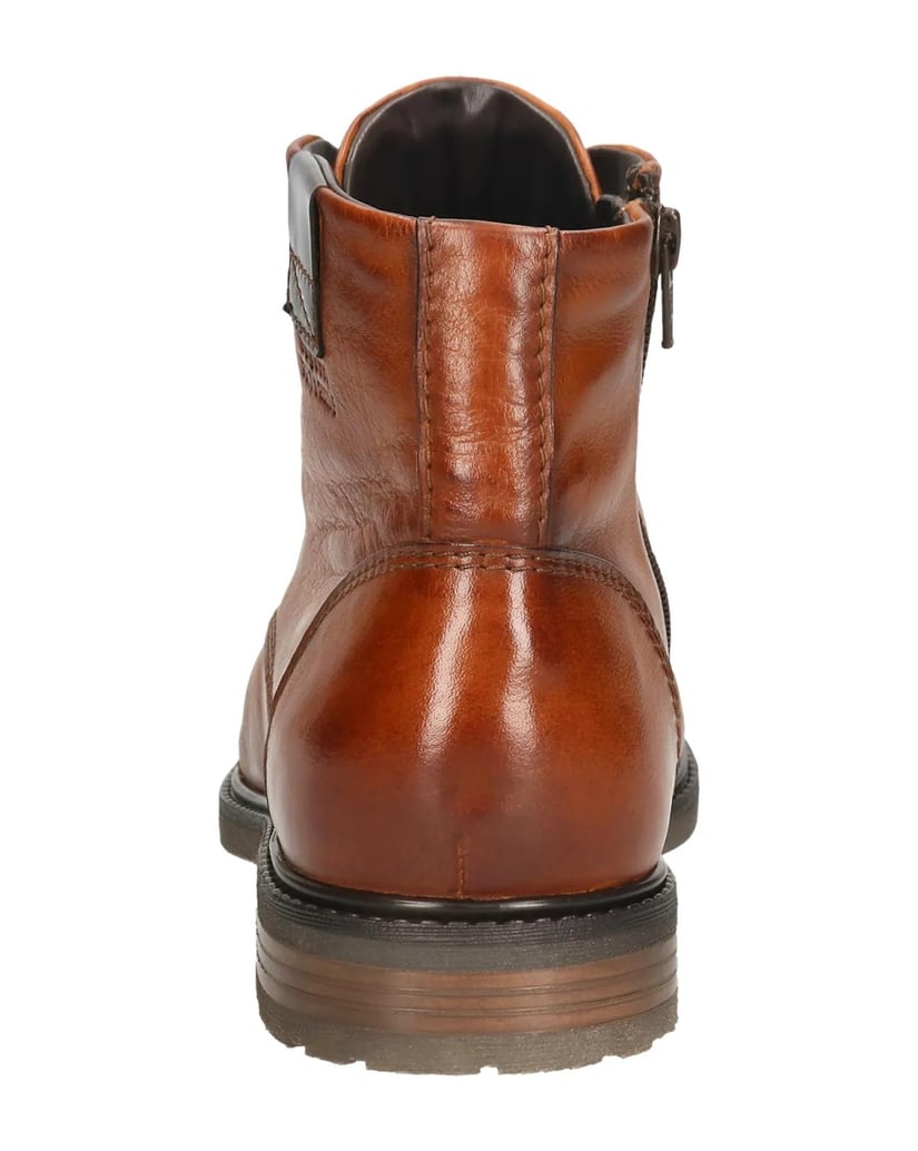 BUGATTI-Schnürstiefel-cognac