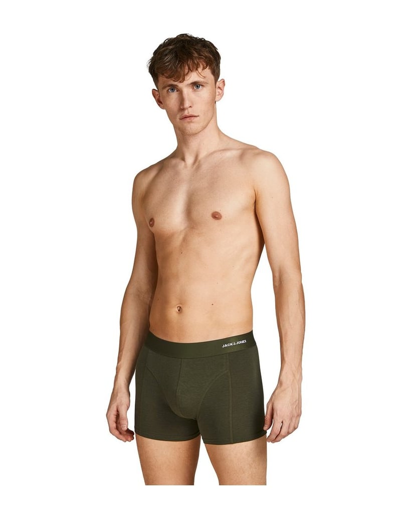 Jack-&-Jones-Herren-Boxershort-6er-Pack-JACBASIC-TRUNKS-6-PACK-schwarz