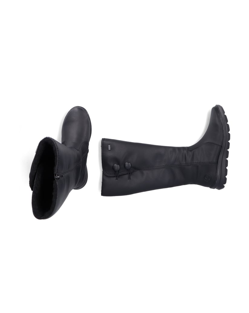 Rieker-Hochschaftstiefel-Z0090-schwarz