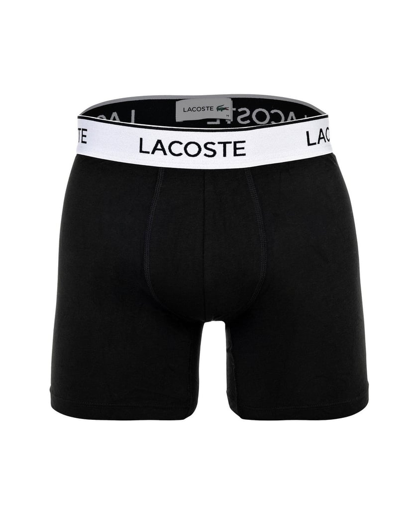 LACOSTE-Herren-Boxershort-3er-Pack-Boxer-Briefs-schwarz