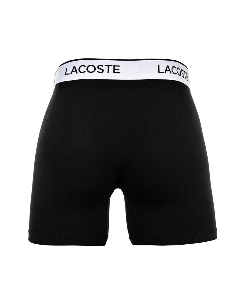 LACOSTE-Herren-Boxershort-3er-Pack-Boxer-Briefs-schwarz