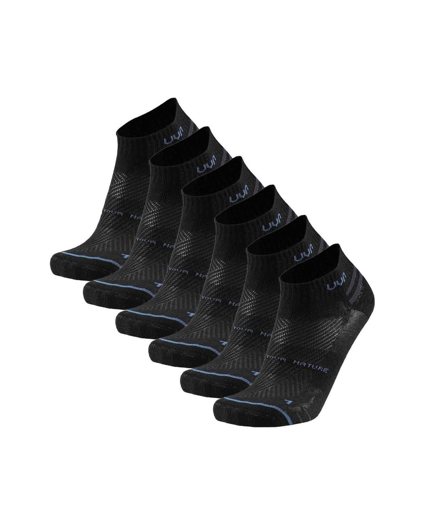 UYN-Unisex-Socken-6er-Pack-schwarz