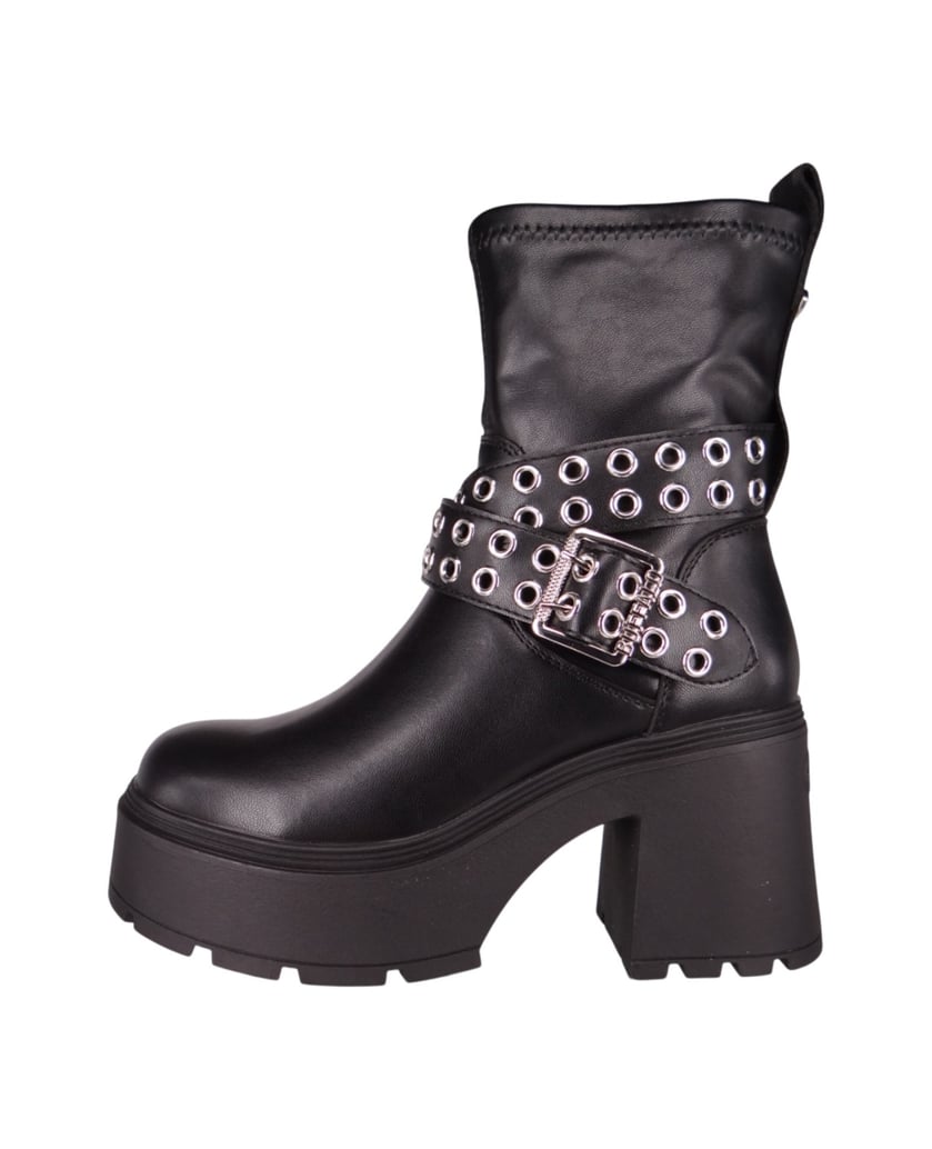Buffalo-Stiefeletten-schwarz