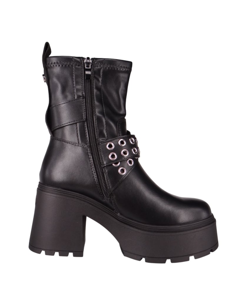 Buffalo-Stiefeletten-schwarz