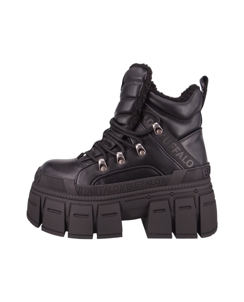 Buffalo-Stiefeletten-schwarz
