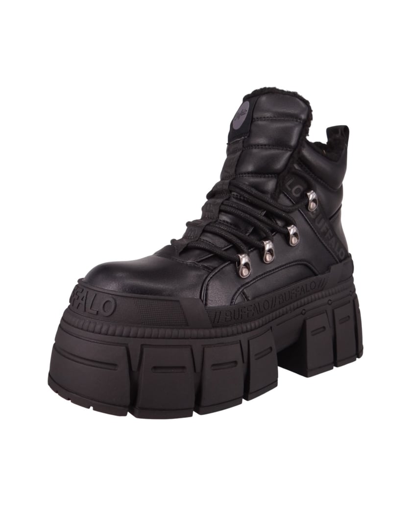 Buffalo-Stiefeletten-schwarz
