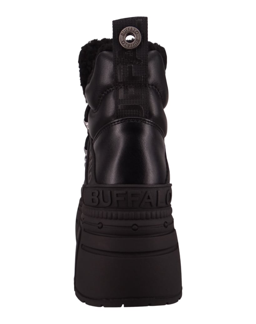 Buffalo-Stiefeletten-schwarz